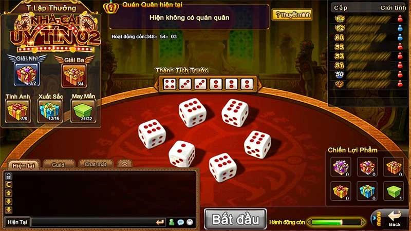 Luật chơi xí ngầu cơ bản cược thủ cần nắm rõ