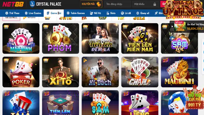 NET88 là nhà cái game bài đổi thưởng số 1