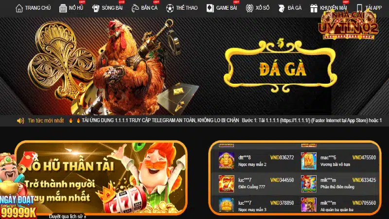 Nhà cái đá gà FM88