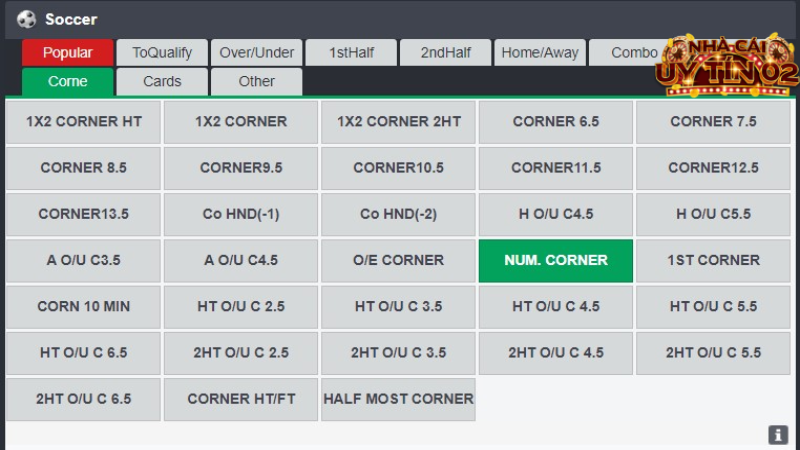 Soi kèo phạt góc từng hiệp
