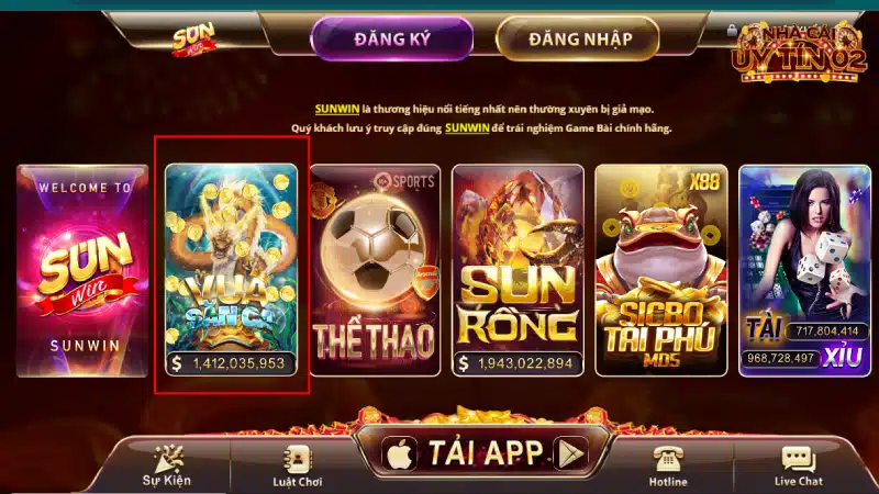 SUNWIN thưởng bắn cá cược lớn