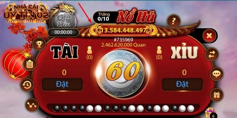 Tài xỉu nổ hũ biến thể mới lạ thu hút hội viên tham gia